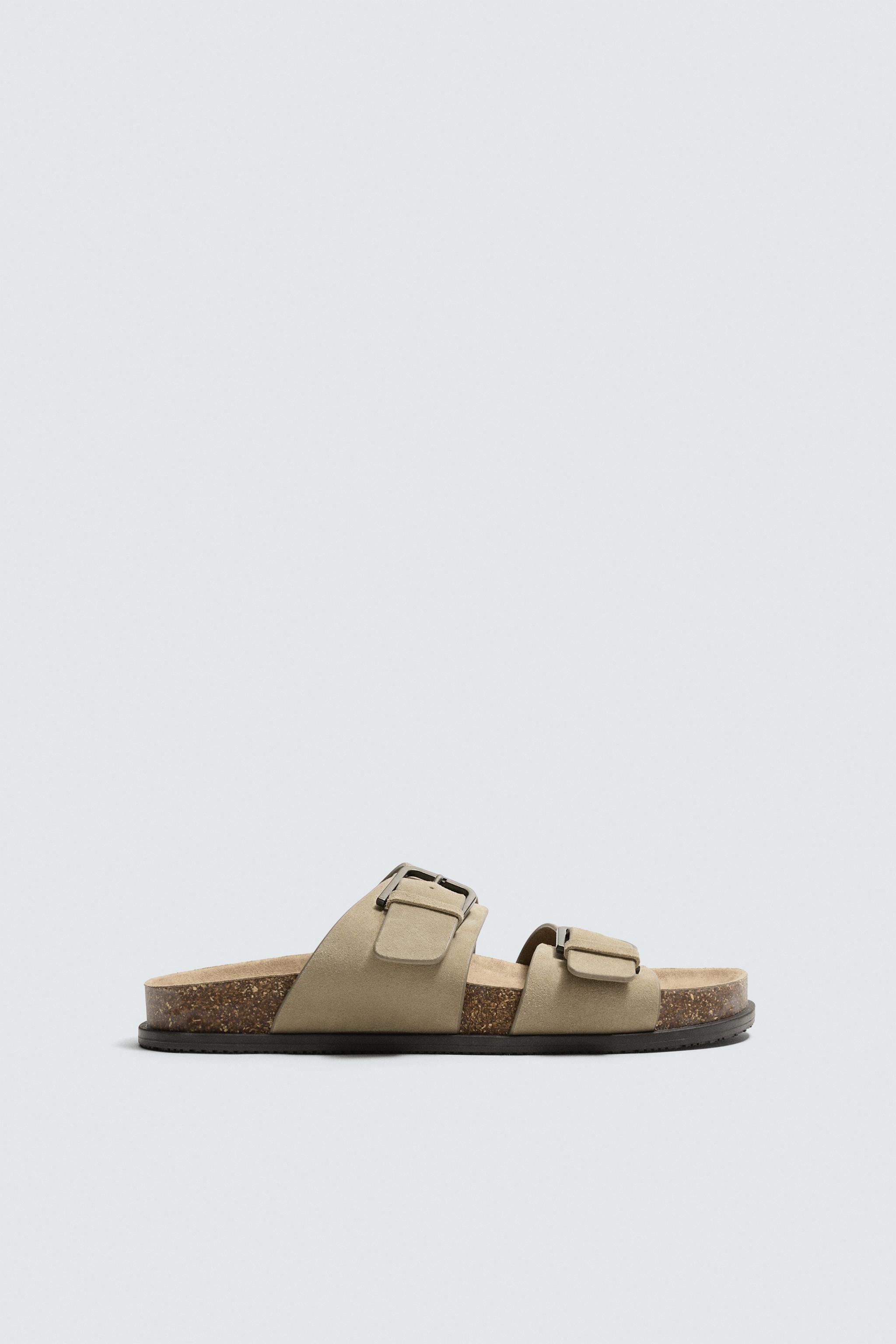 SANDALES EN CUIR À BRIDES